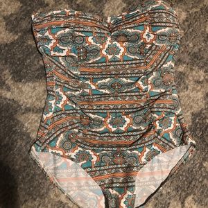 Tommy Bahama strapless bathing suit